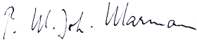 Unterschrift